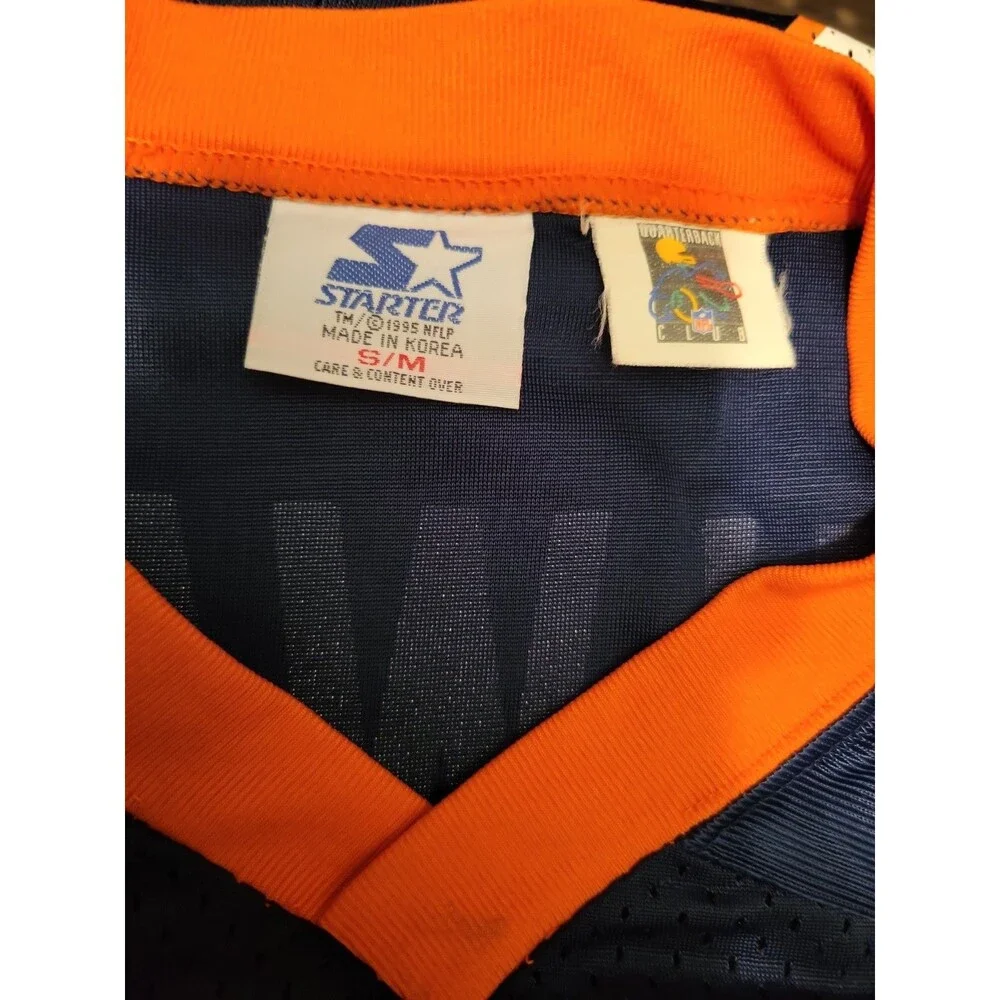 (#L3)  Denver Broncos NFL Football Jersey Men's Size Small Blue Short Sleeve